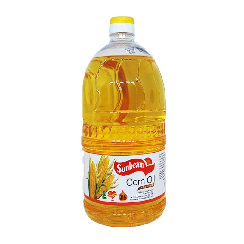 Sunbeam Pure Corn Oil 2 Liter Sunbeam Sunbeam Oil Sunbeam