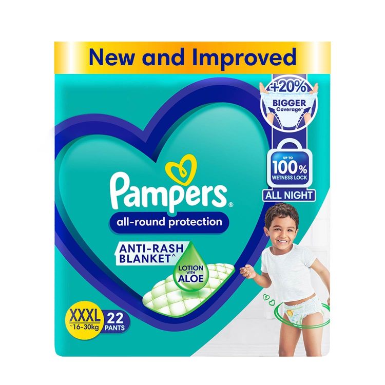 Pampers Baby Diaper Pants XXXL 22'S