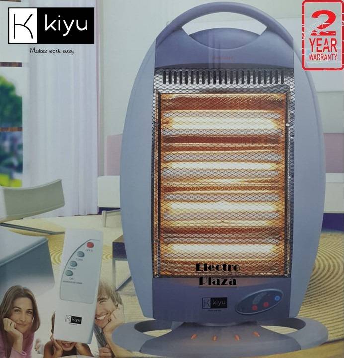 Kiyu 4 Rod Premium Halogen Heater With Remote