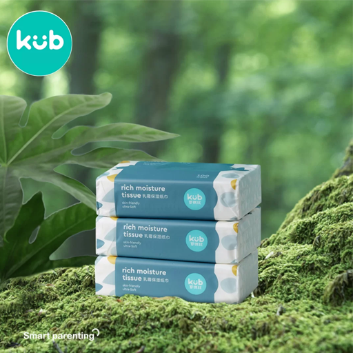 KUB Cream Moisturizing Tissue 100 Pcs