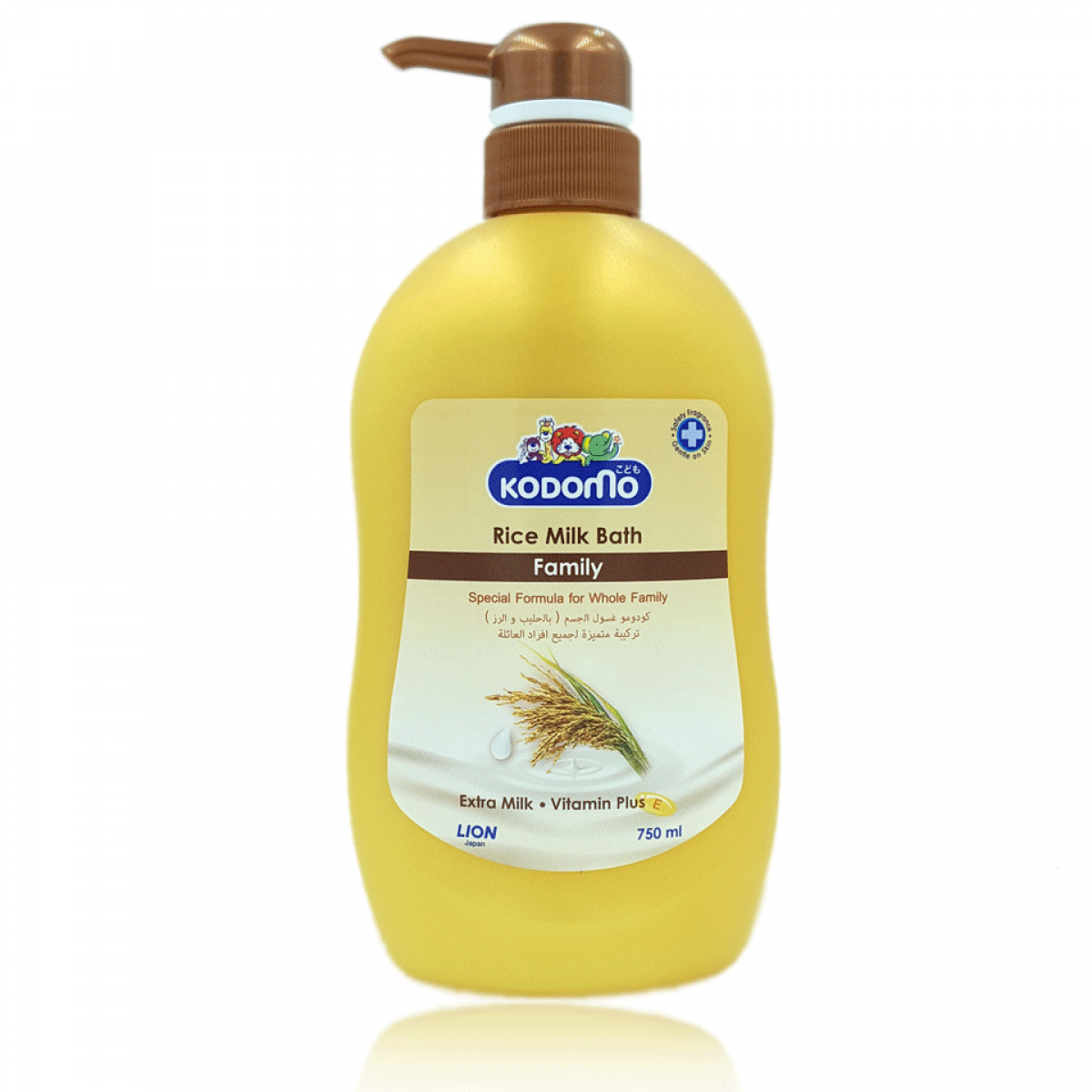 Kodomo Rice Milk Family Bath Shampoo 750Ml