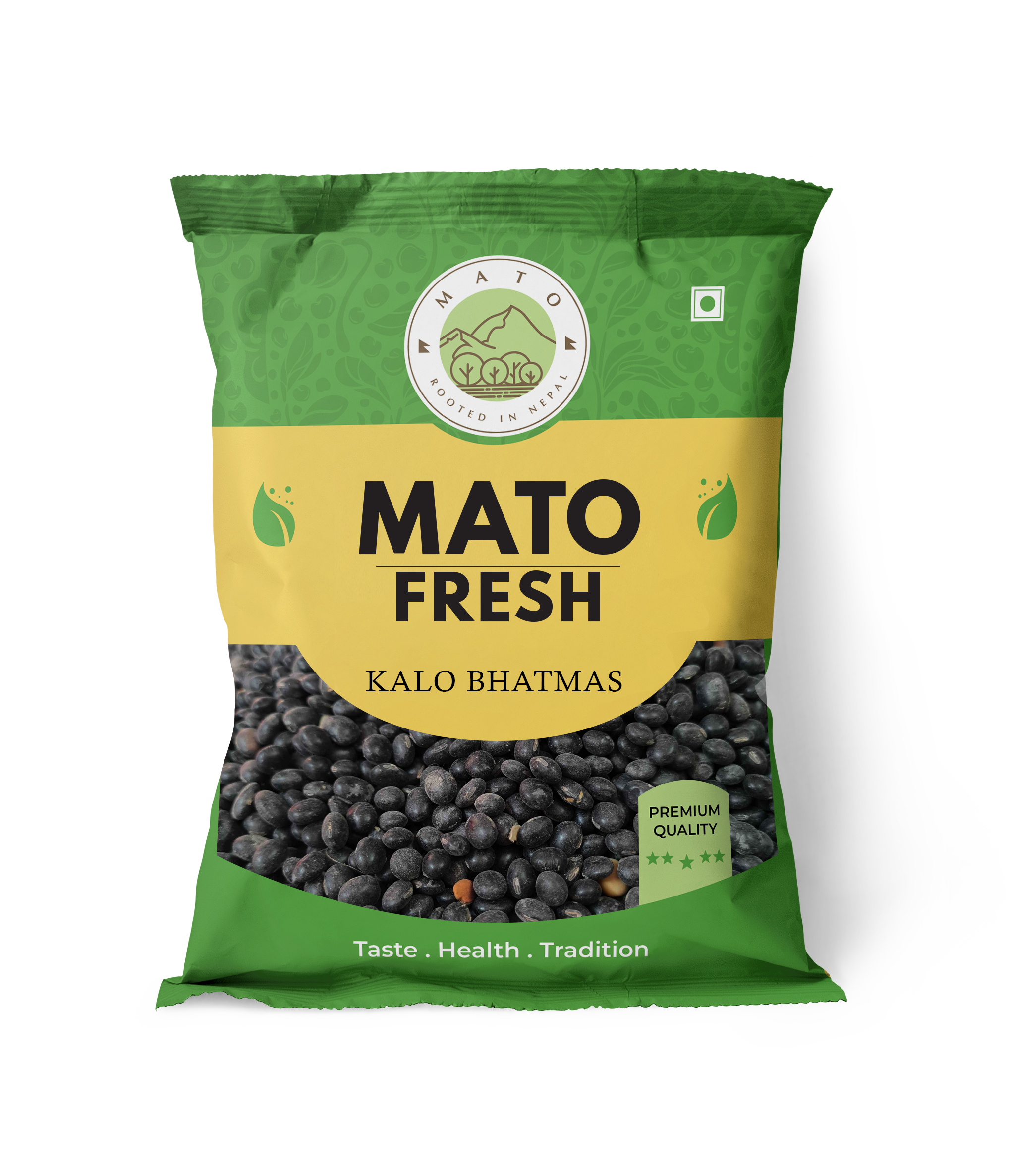 Mato Kalo Bhatmas 1kg