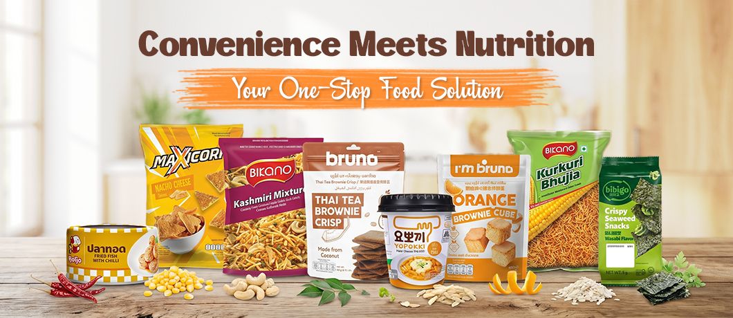 Canned Dry Package Food