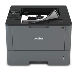 Brother Business Laser Printer Wireless Networking and Duplex Printer HL-L5200DW