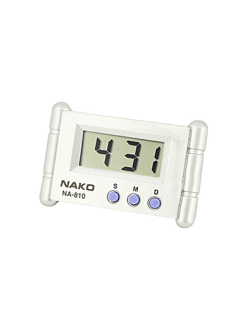 Nako NA-810 Mini Digital Clock- White