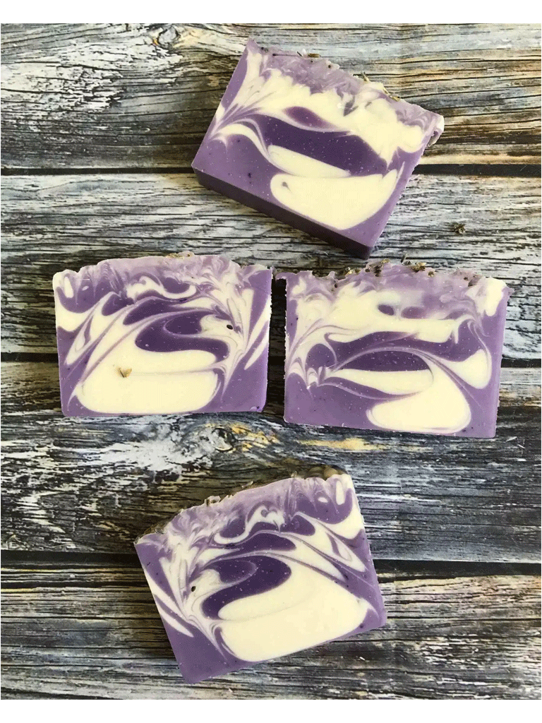 Soapworks Soothing Lavender Oil Soap With Lavender Buds