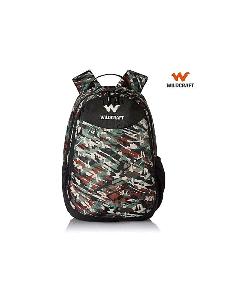 Wildcraft Camo 1 Backpack- Brown/Green 8903338061700