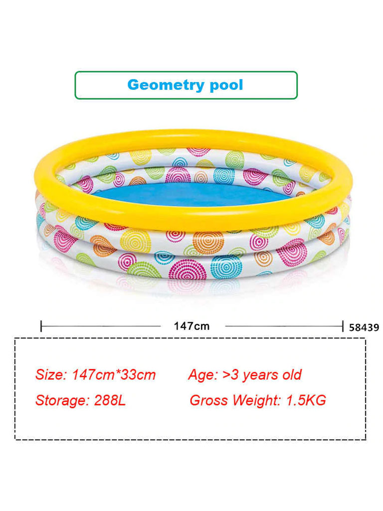 Intex Swimming Pool Wild Geometry Pool 58439