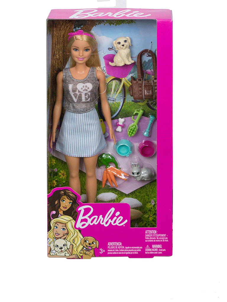 Barbie With Pets FPR48
