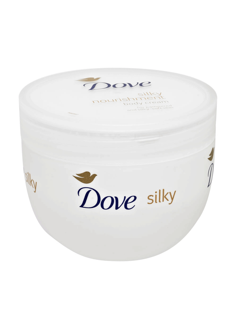 Buy Dove Silky Nourishment Body Cream 300ml only at smartdoko