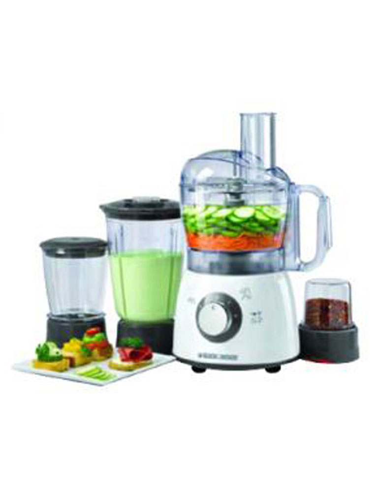 Black and Decker Food Processor with Blender, Mincer & Grinder FX400BMG