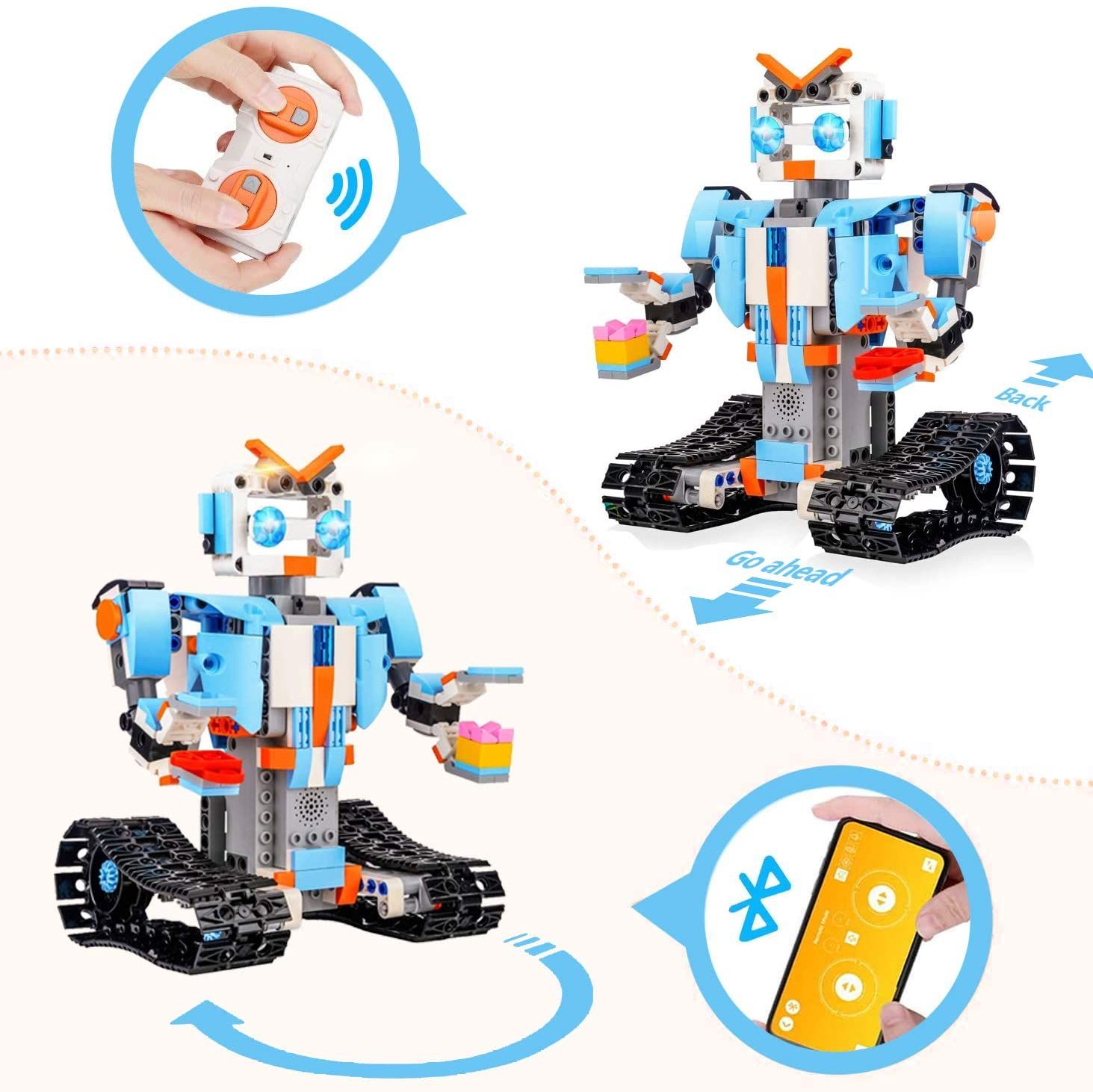 AImubot Remote Control Robot Building Blocks Educational Kit