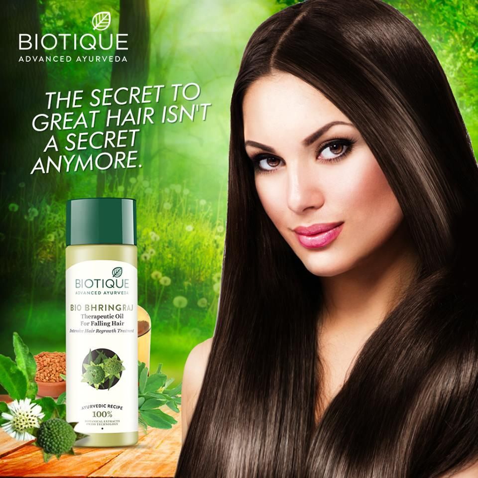 Biotique Bio Bhringraj Therapeutic Oil For Falling Hair -120Ml