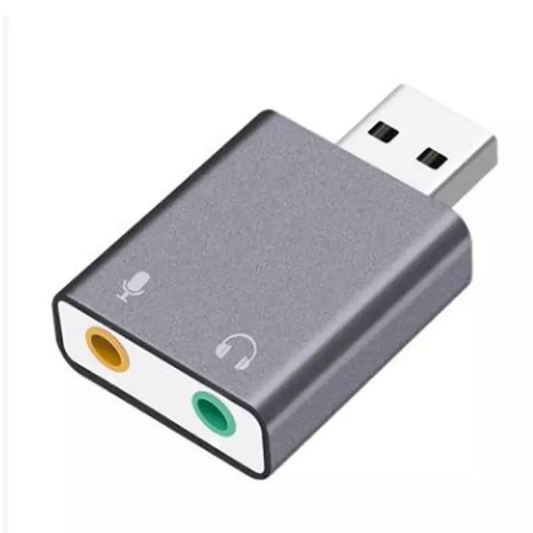 USB to 3.5mm Jack Audio Adapter