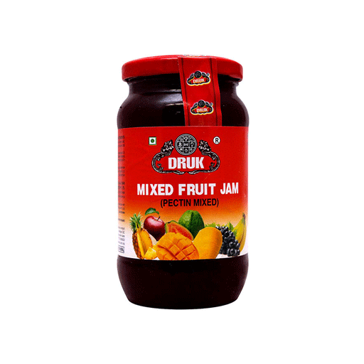 Buy Druk Mixed Fruit Jam 500gm only at smartdoko