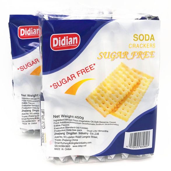 Didian Soda Cracker Milk Sugar Free 450 gm