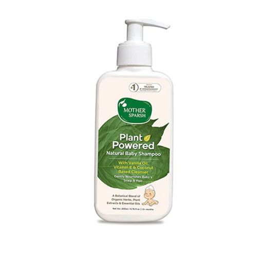 Natural Baby Shampoo With Vanilla Oil, Vitamin E & Coconut Oil