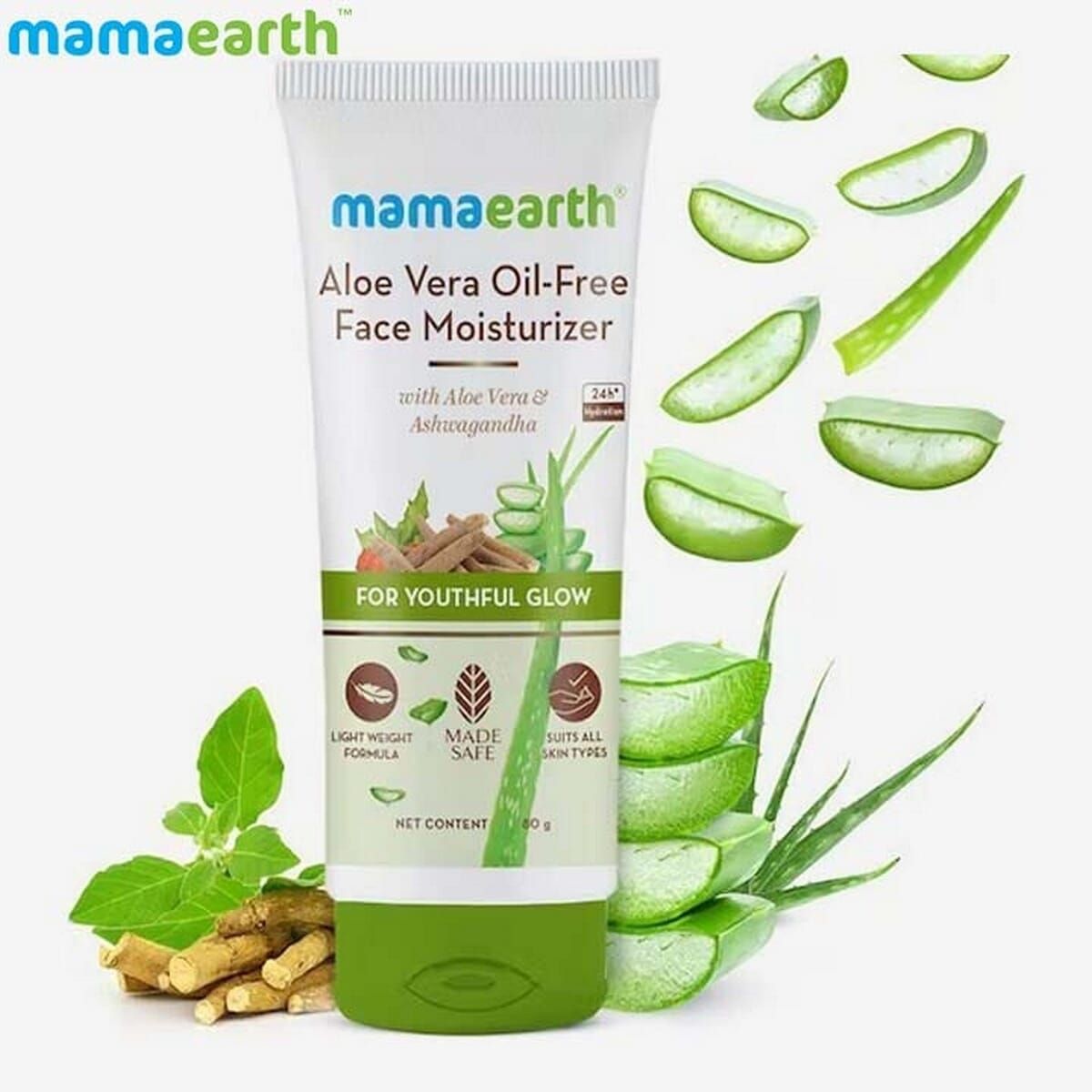 Mamaearth Aloe Vera OilFree Face Moisturizer With Aloe Vera