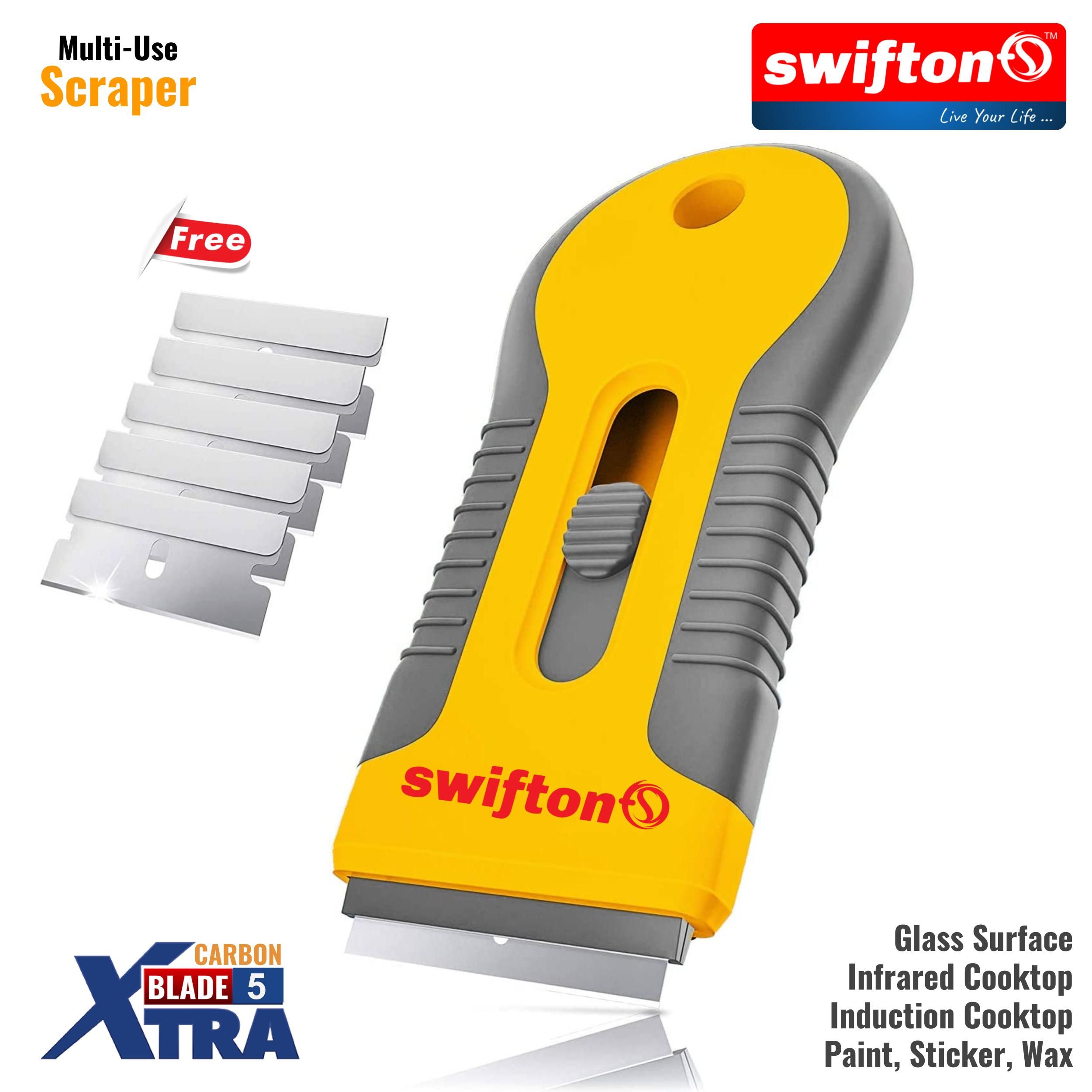 Multiuse Scraper, Induction Cooktop, Infrared Cooktop hob gas hob Glass Scraper with 5 Pcs