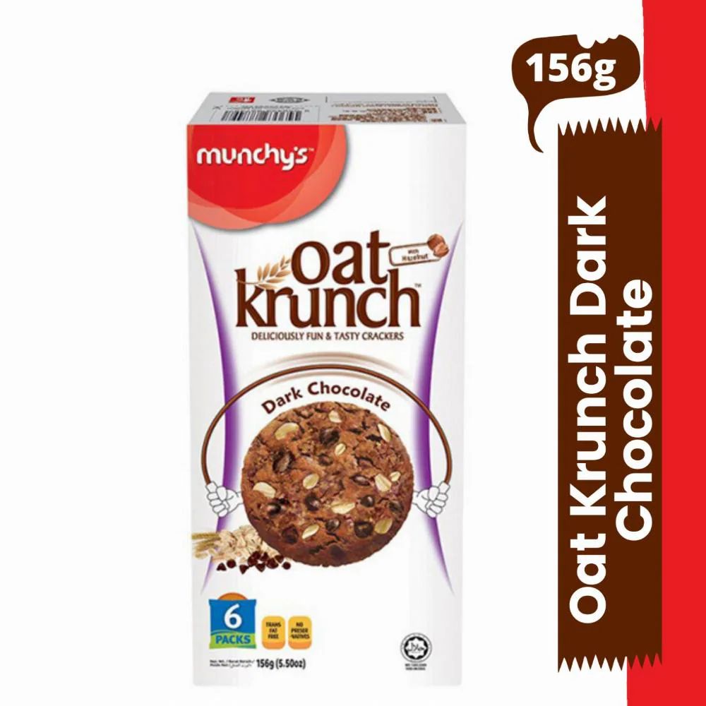 Munchy's Oat Krunch Dark Chocolate 156Gm