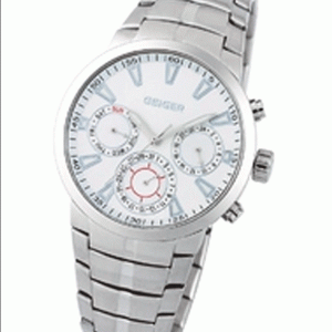 Geiger Men's Stainless Steel Watch GE 1110 WS