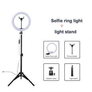 Ring Light with 7 Feet Stand For Tiktok 26cm