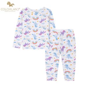 Snug Fitting Pyjamas Long Sleeves Set-Unicorn
