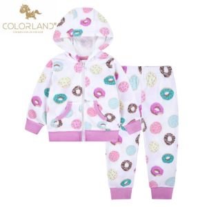 Baby Fleece Cozy Outfit Set-Pink
