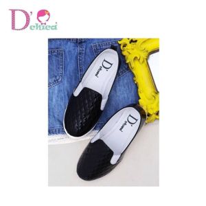 D'CHICA BLACK'S BACK QUILTED SLIP ON FOR KIDS