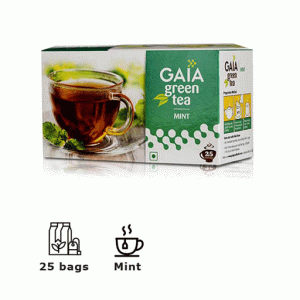 Gaia Mint Green Tea 25's