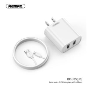 Remax Jane series 2U charger with Micro cable RP U35-(EU)