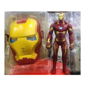Action Figure Material: Plastic Battery Operated Light And Sound Character: Avenger Iron Man