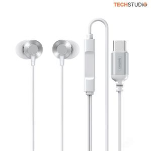 REMAX Type-C Metal Wired Earphone RM-512a