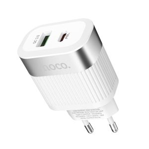 HOCO Prominent PD+QC3.0 Charger(EU) C58A