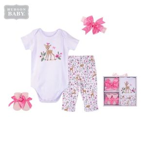 Baby Clothing Gift Set 4pc for 0-6M