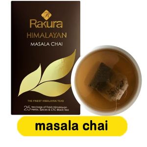 Rakura Himalayan Masala Chai 100 tea bags (Envelope)
