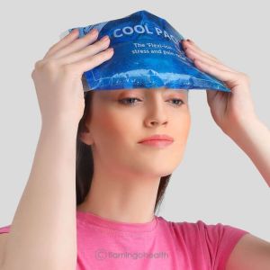 Flamingo Gel Cool Pack For Cool Relief From Stress & Pain Regular Size (240mm x 110mm)