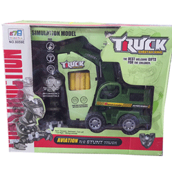 Remote Control Stunt Truck With Rechargeable Battery