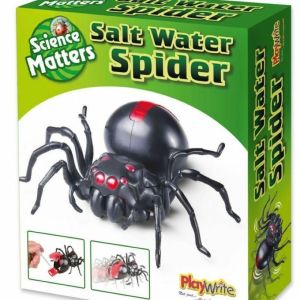 Salt Water Spider Robot Motor Science Set Build It Yourself Kit