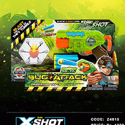 Zuru X-Shot Bug Attack Predator TK3 4815