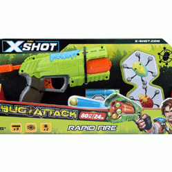 X-Shot Bug Attack Rapid Fire Toy Blaster Z4801