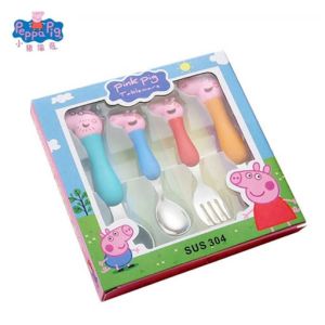 Peppa Pig Spoon Set - 4 Pcs