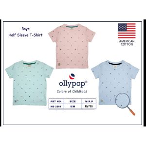 Ollypop Boys Sleevee T-shirt MD2501