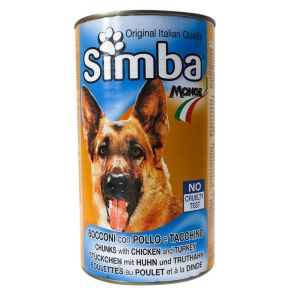 Simba Chunks With Chicken And Turkey 1230gm for pets