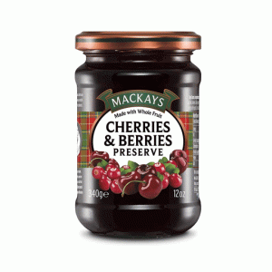 Mackays Cherries And Berries Reserve 340gm