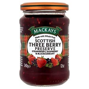 Mackays Scottish Three Berry Preserve 340 gm