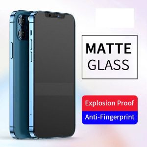 Matte Polished Tempered Glass For iPhone 13 Pro Max