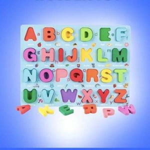 ABC Wooden Alphabet Puzzle For Toddlers