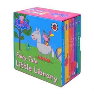 Peppa Pig Fairy Tale Little Library By Ladybird (6 Board Books In The Box For Kids Age 1-3)
