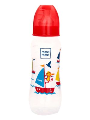 Mee Mee Eazy Flo™ Premium Baby Feeding Bottle Red (250 ml) -  MM-LP 9C (PK1)